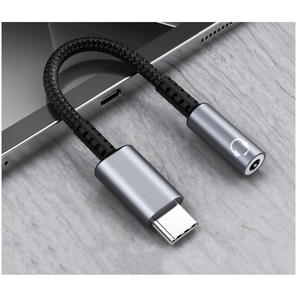 Adattatore Da Usb-c A 3,5 Mm Per Cuffie Grey - Foto 2
