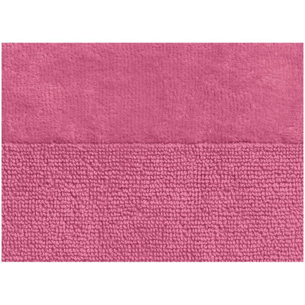 Asciugamani Salvietta Bagno In Morbida Spugna Modello Joy Colore Fucsia - Foto 3