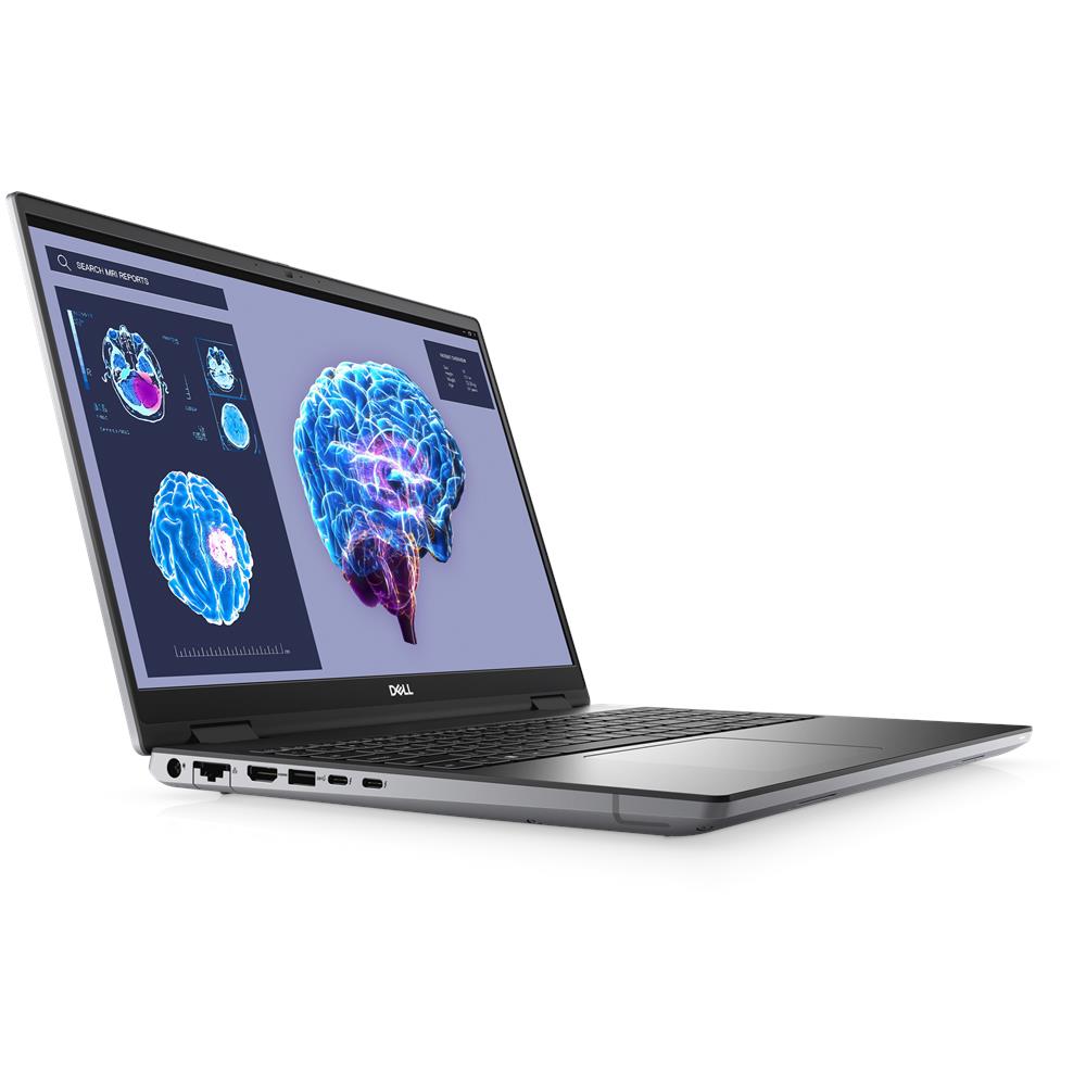 Precision 7680 Intel® Core™ i9 i9-13950HX Workstation mobile 40,6 cm (16") Full HD+ 32 GB DDR5-SDRAM 1 TB SSD NVIDIA RTX 3500 Ada Wi-Fi 6E (802.11ax) Windows 11 Pro Grigio - Foto 2