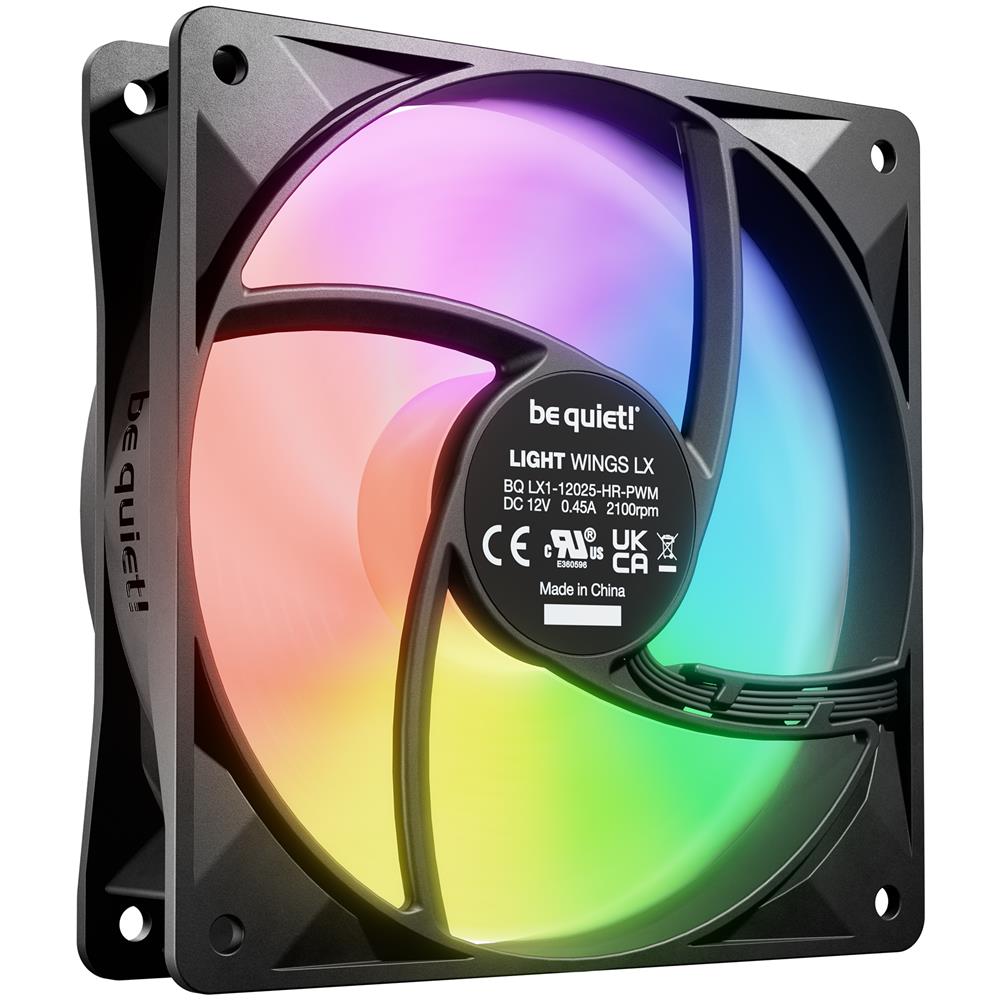 Ventola PC LIGHT WINGS LX Diametro 120 mm 2100 Rpm Colore Nero - Foto 2