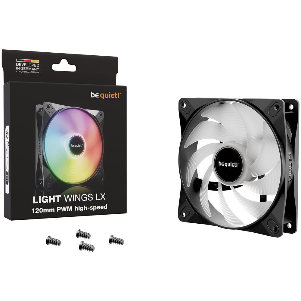 Ventola PC LIGHT WINGS LX Diametro 120 mm 2100 Rpm Colore Nero - Foto 5