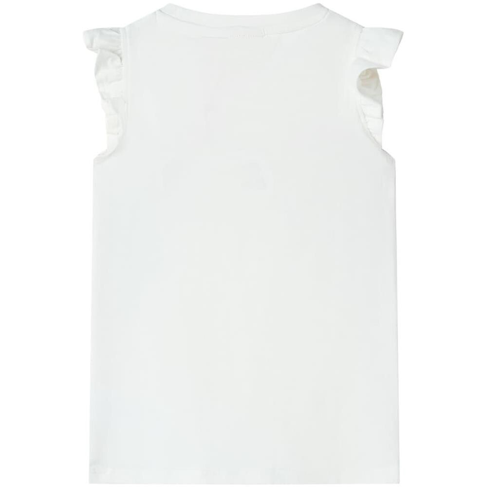 Maglietta per Bambini Ecru 128 - Foto 2