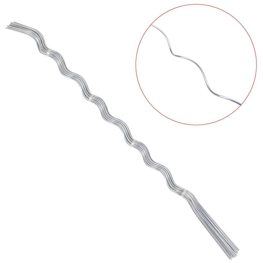 20 Pz Supporti A Spirale Per Piante 170 Cm In Acciaio Zincato - Foto 1