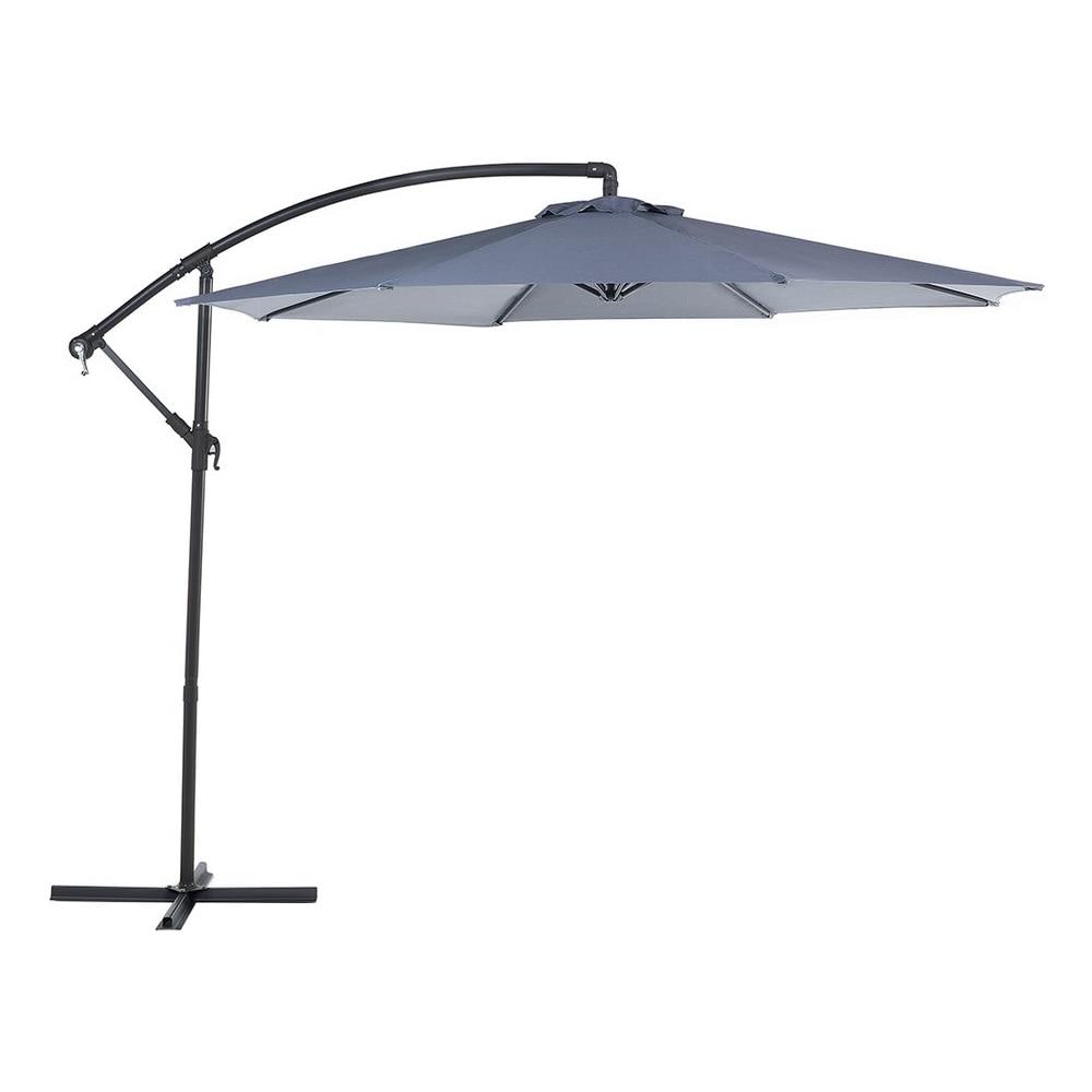 Ombrellone A Sbalzo Ottagonale Diametro 300cm Grigio Scuro Ravenna - Foto 1