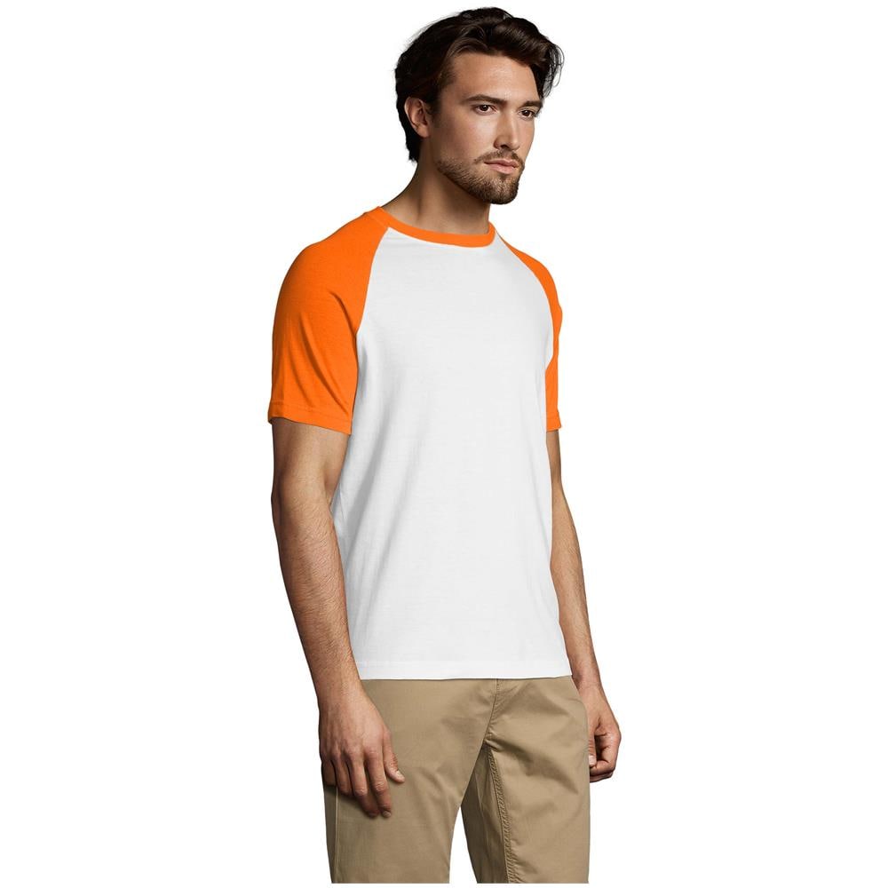 Bicolor manica Raglan uomo Funky - Foto 4