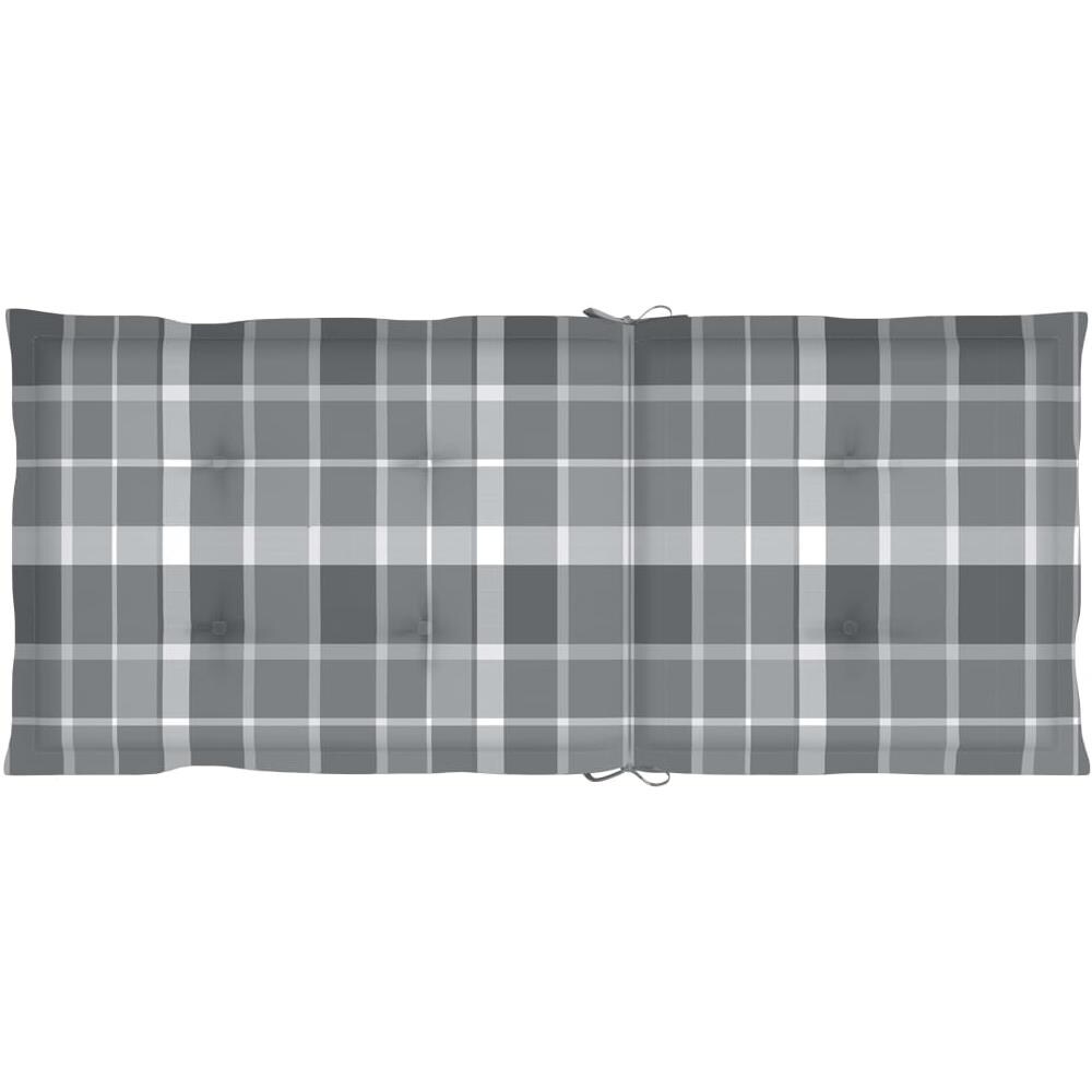 Sedie Da Giardino Pieghevoli 3 Pz Con Cuscini Acacia Massello - Foto 8