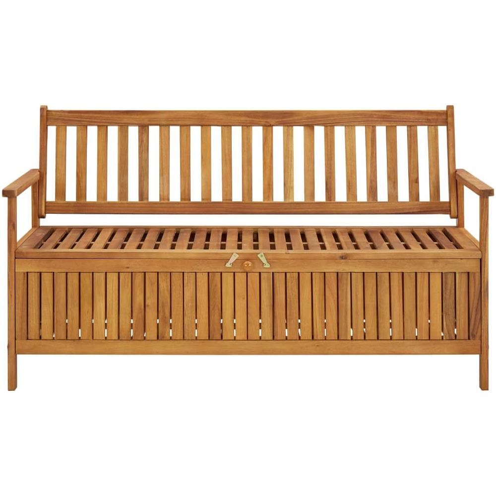 Cassapanca da Giardino 148 cm in Legno Massello di Acacia - Foto 3