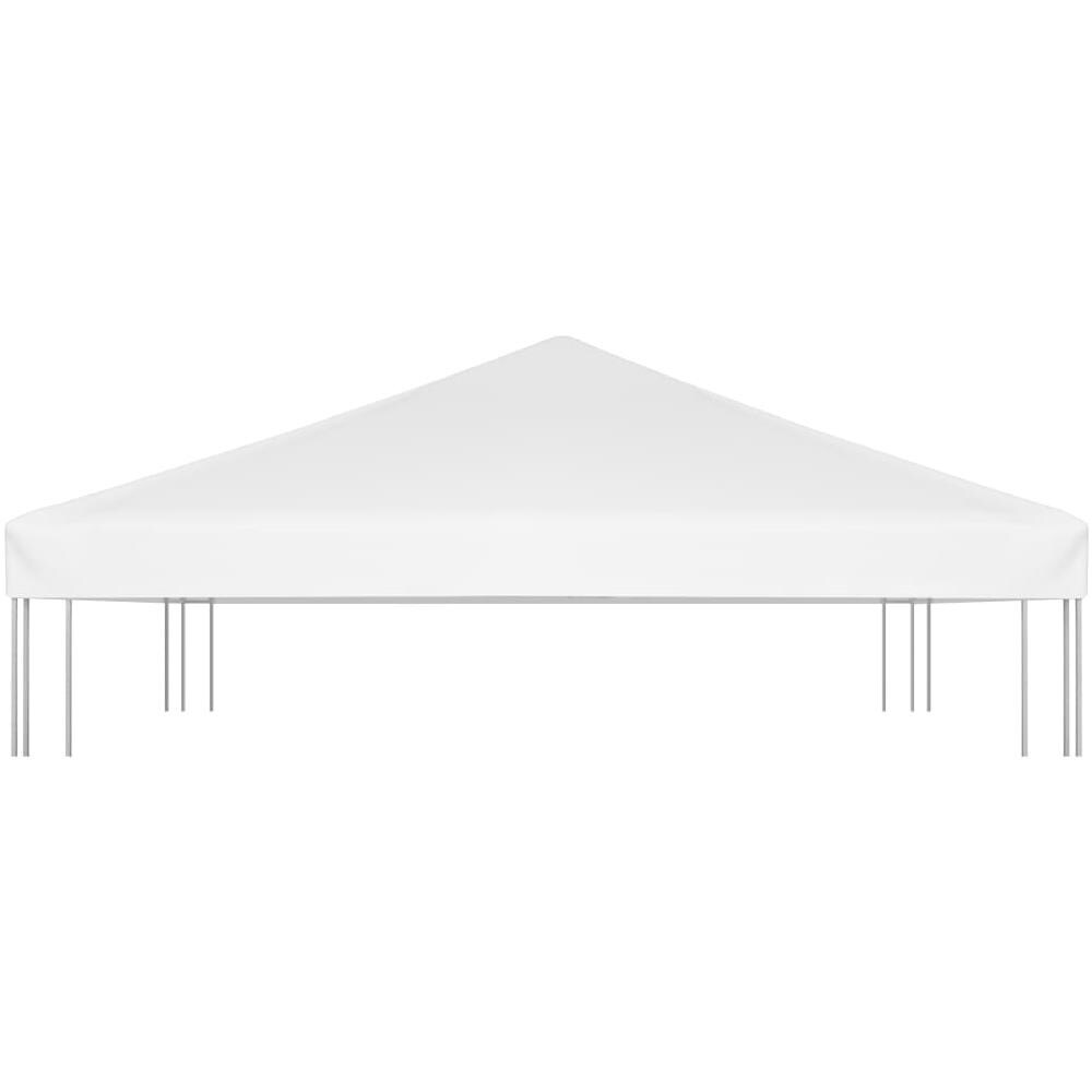 Copertura Superiore per Gazebo 270 g / m² 3x3 m Bianca - Foto 2