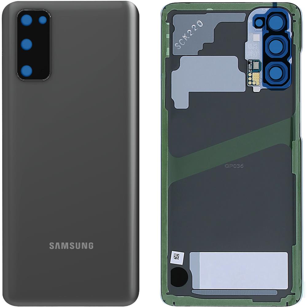 Copribatteria Per Samsung Galaxy S20 Pezzo Di Ricambio Compatibile Nero - Foto 1