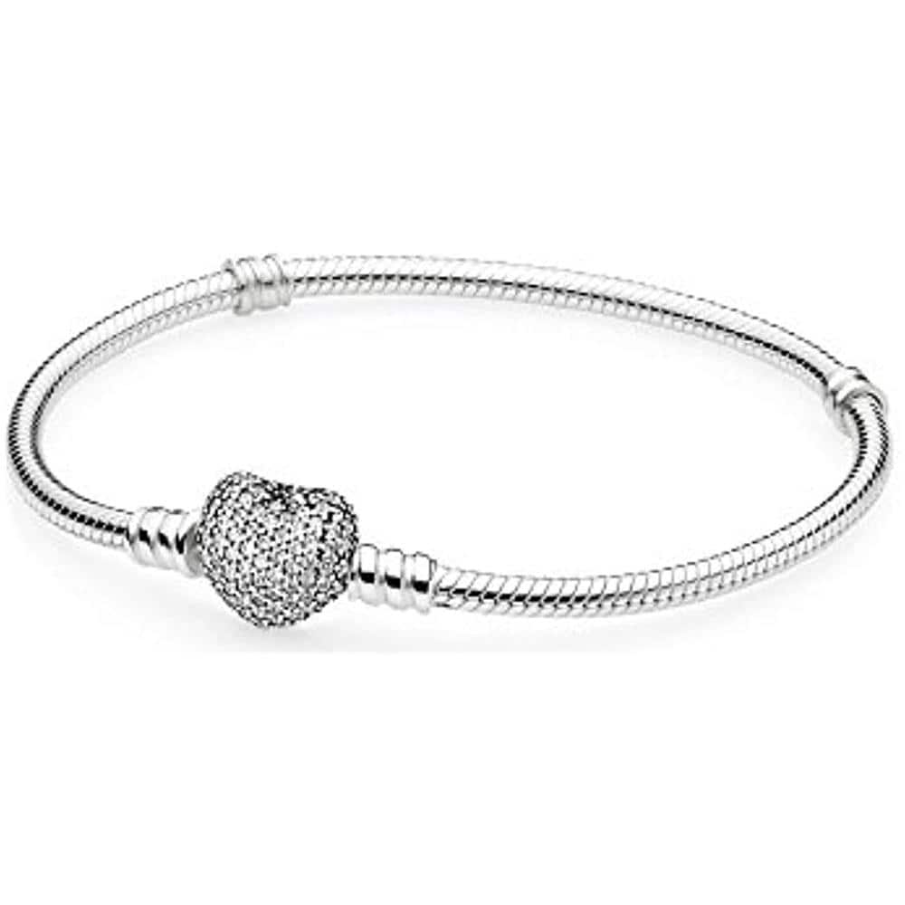 æ? æbracciale In Argento 925æcon Zirconi Bianco 18æcm 590727cz 18 - Foto 1