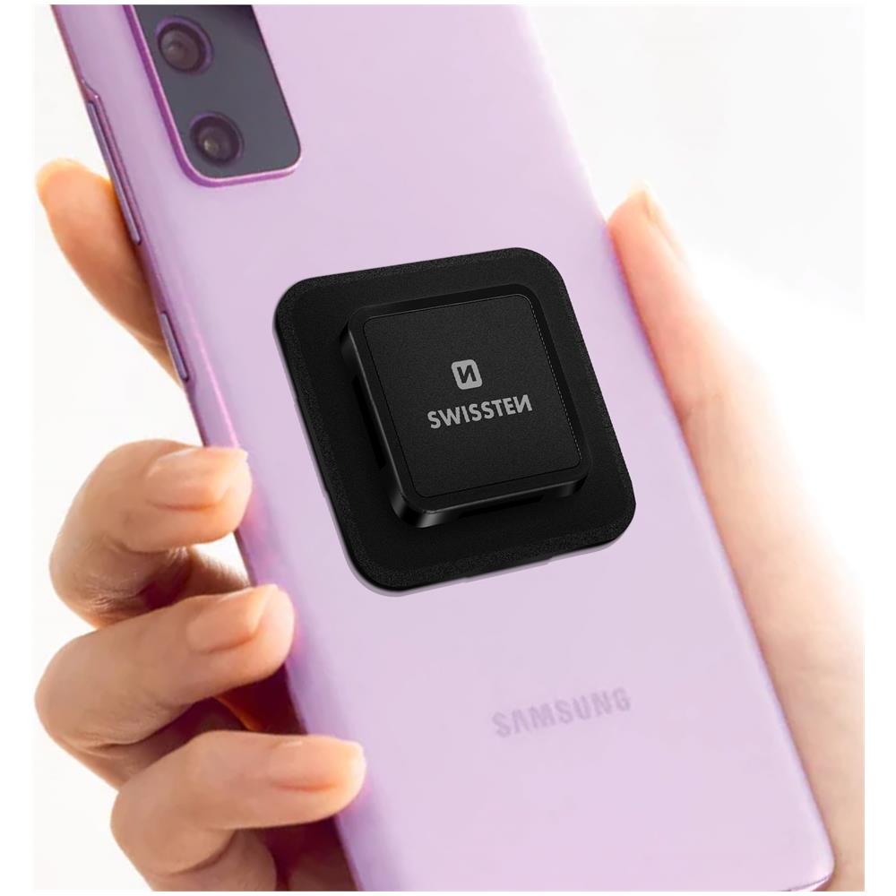 Fascia Da Braccio Sportiva Per Smartphone Con Adattatore Easy Lock Nero - Foto 2