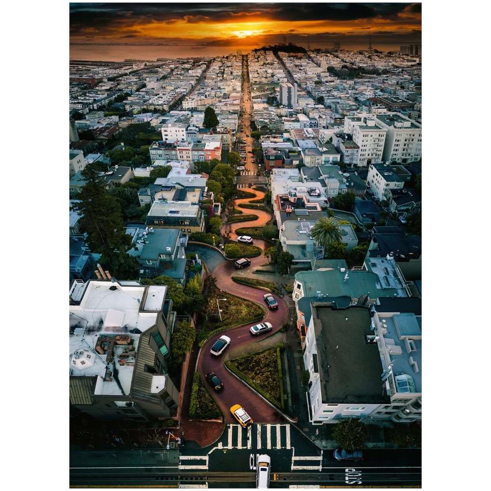 S.Francisco Lombard Street - 1000PZ - Foto 2