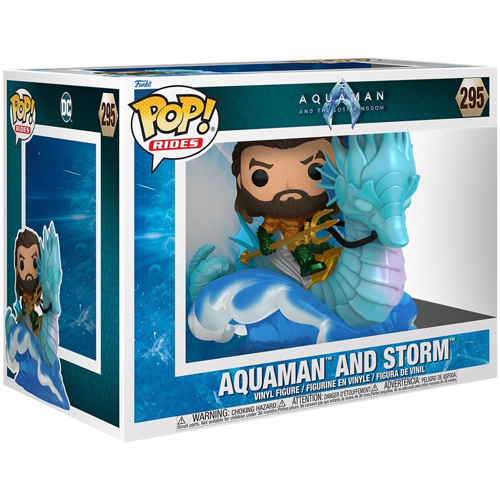 Pop! Ride Deluxe: Aquaman And The Lost Kingdom - Aquaman On Storm - Foto 3