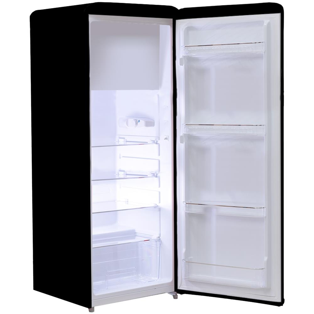 Frigorifero Singola Porta Ventilato 240 Litri Colore Nero Satinato Mambo2401b - Foto 4