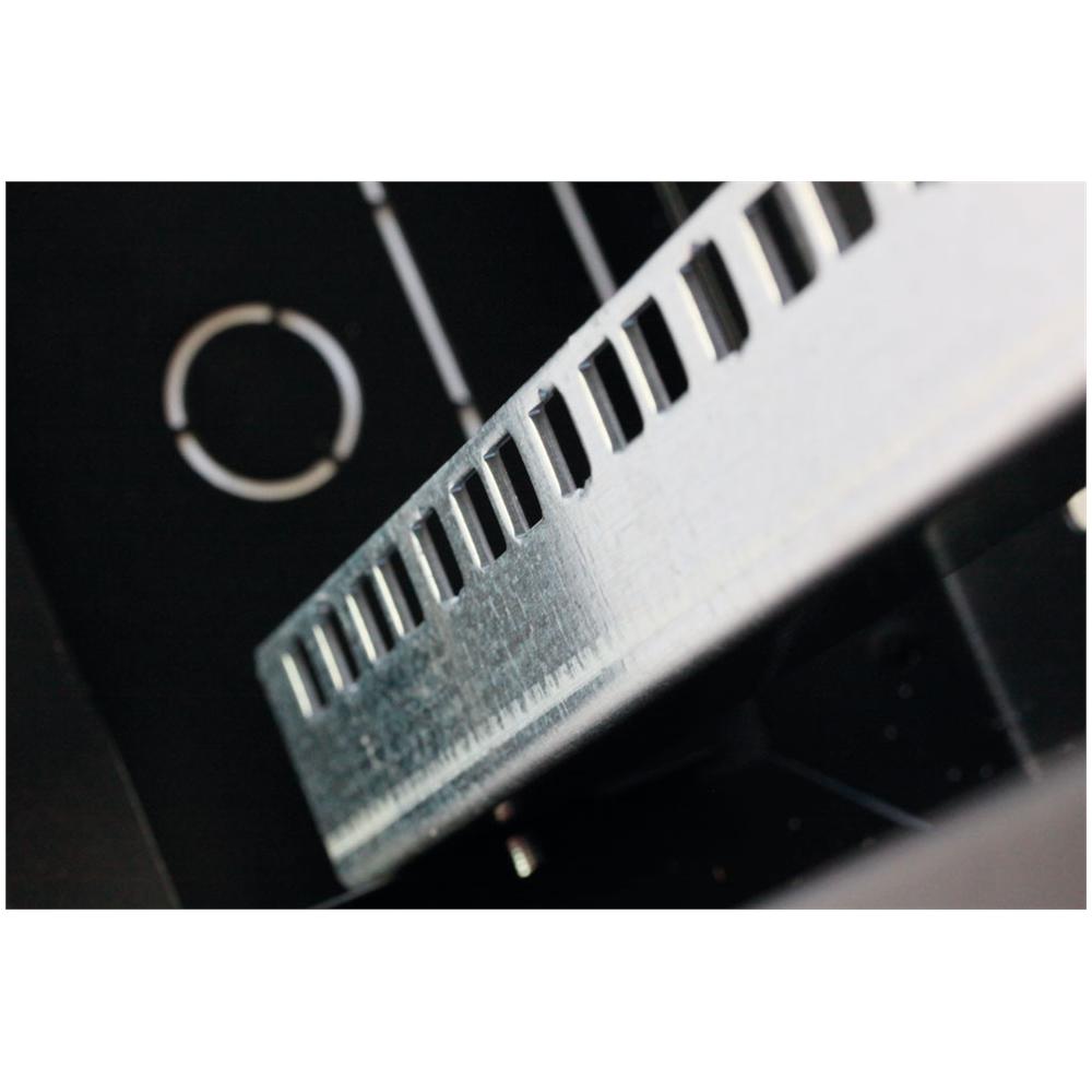 I-CASE EC-1215BK - Armadio Rack 19'' Flat a muro p. 15cm 12 unità sezione unica Nero - Foto 2
