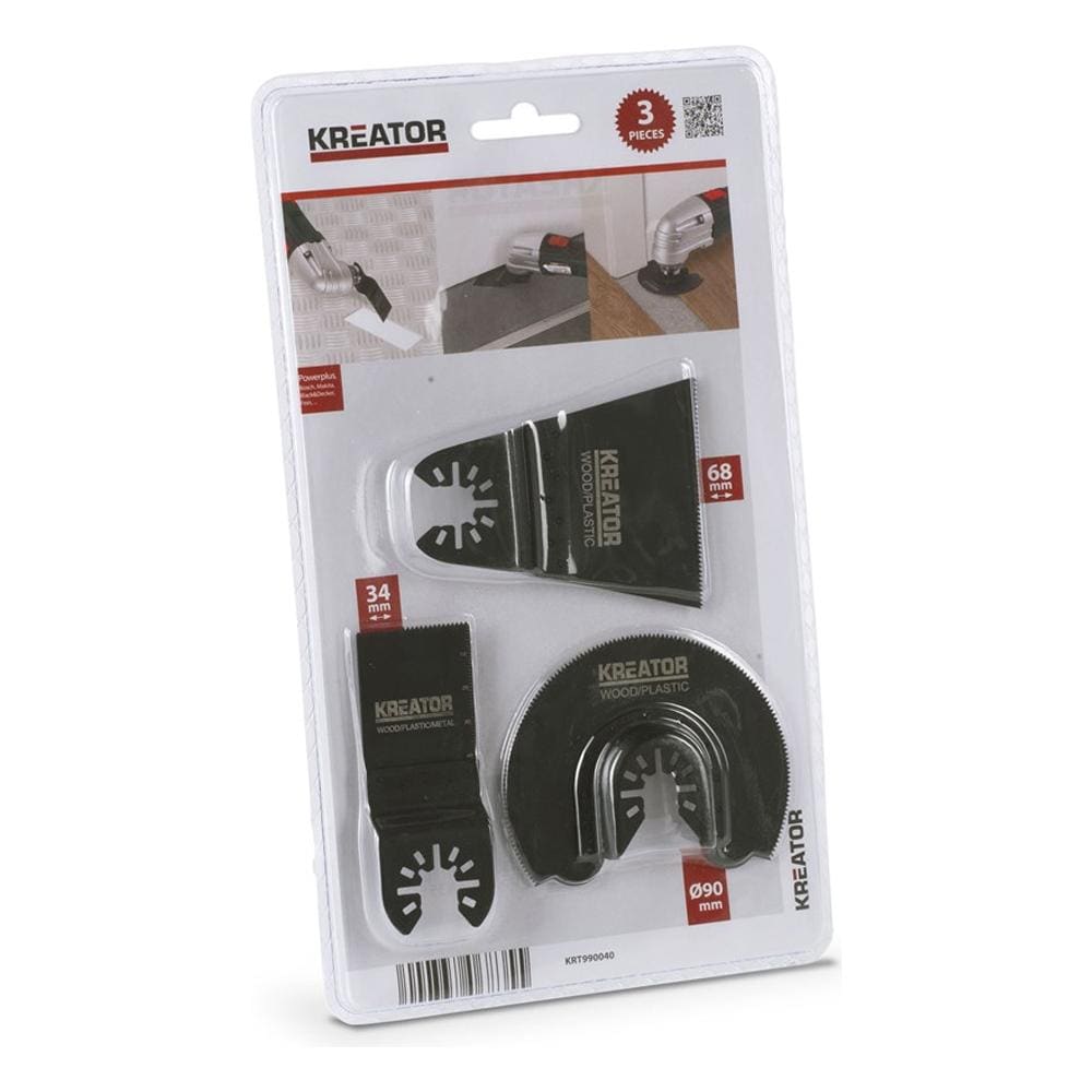 Kreator Set 3 Lame Per Utensile Multifunzione Krt990040 - Foto 1