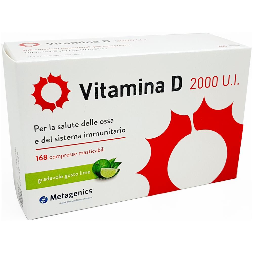 Vitamina D 2000 Ui 168 Compresse - Foto 1