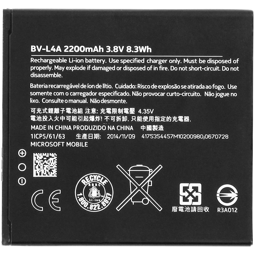 Batteria Originale Microsoft Bv-l4a 2200mah Per Nokia Lumia 830 - Foto 8