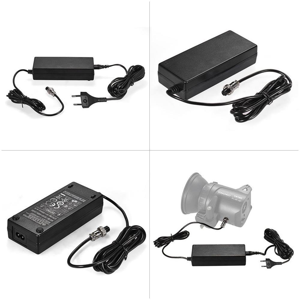 Alimentatore Corrente Ac 100-240v Volt Per Yn-760 Yn-100 Yn-1200 Faretto Led - Foto 1