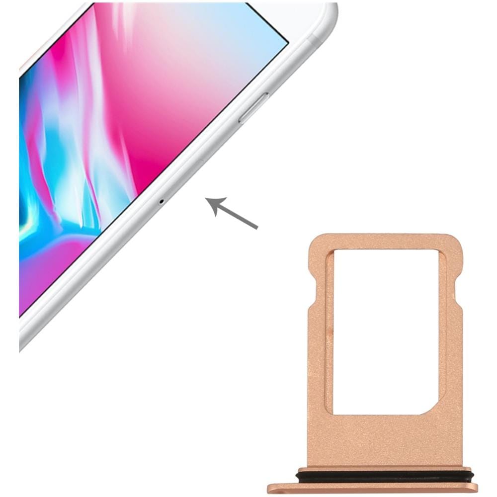 Ricambio Cassetto Tray Porta Sim Card Slot Gold Oro Per Apple Iphone 8 - Foto 3
