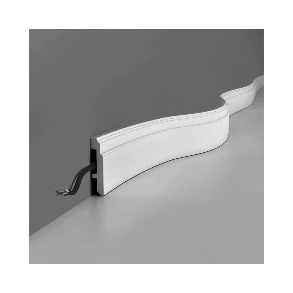 Battiscopa In Poliuretano Flessibile (sx155flex) 200x11x2,5 Pacco Da 20 Metri Lineari - Foto 1