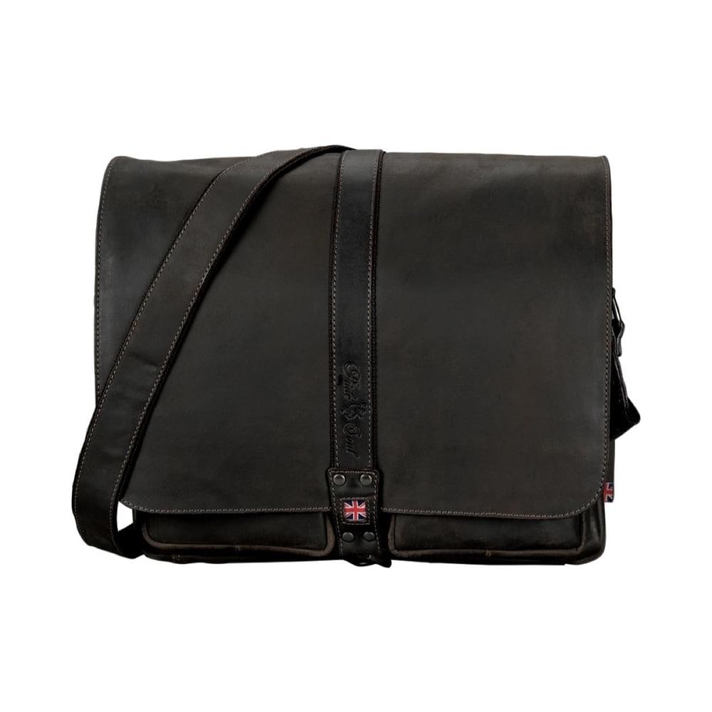 Borsa per Notebook fino a 15" in Pelle Colore Marrone - Foto 1