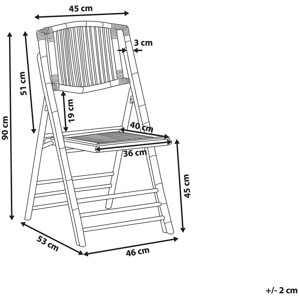 Set Di 4 Sedie Da Pranzo Regolabili Marroni Trentor - Foto 2