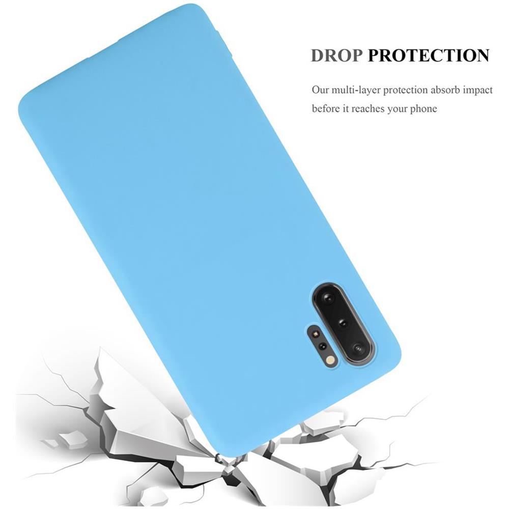 Custodia Compatibile Con Samsung Galaxy Note 10 Pro In Candy Blu - Coperchio Protettivo In Silicone Tpu Flessibile - Foto 8