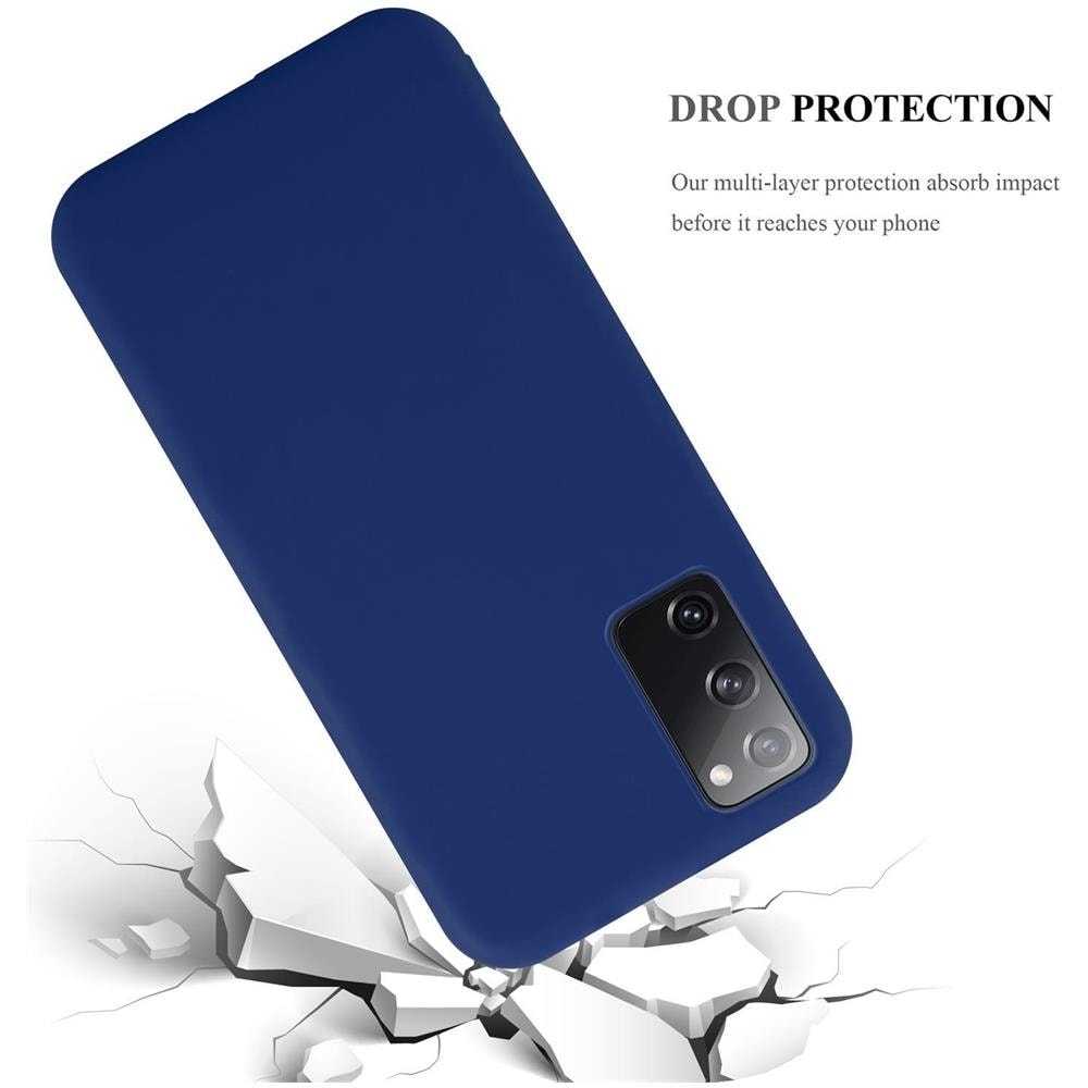 Custodia Compatibile Con Samsung Galaxy S20 Fe In Candy Blu Scuro - Coperchio Protettivo In Silicone Tpu Flessibile - Foto 8
