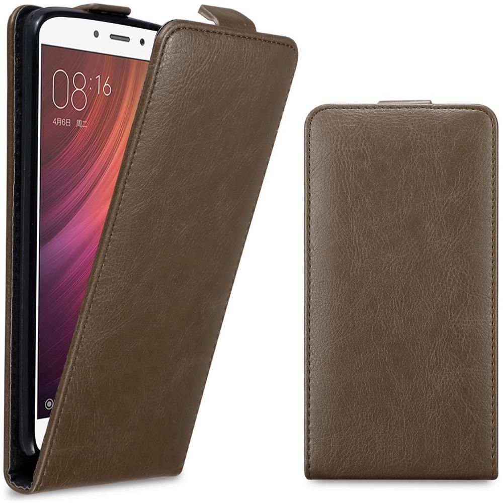 Custodia Compatibile Con Xiaomi Redmi Note 4 In Bruno Caffè - Coperchio Protettivo In Design Flip Con Chiusura Magnetica - Foto 1