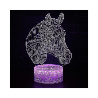 MJ Michael Jackson Sign 3D Illusion Lights Lampada Da Tavolo Da