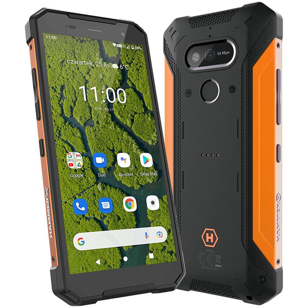 HAMMER - Smartphone Hammer Explorer Plus Eco Ip69 Batteria 5000mah ...