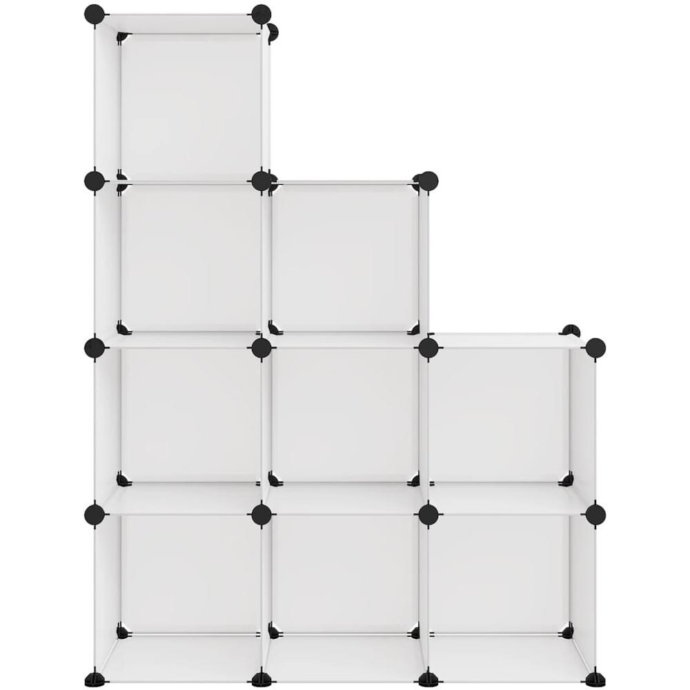 Organizzatore Portaoggetti Con 9 Cubi Trasparenti In Pp - Foto 4