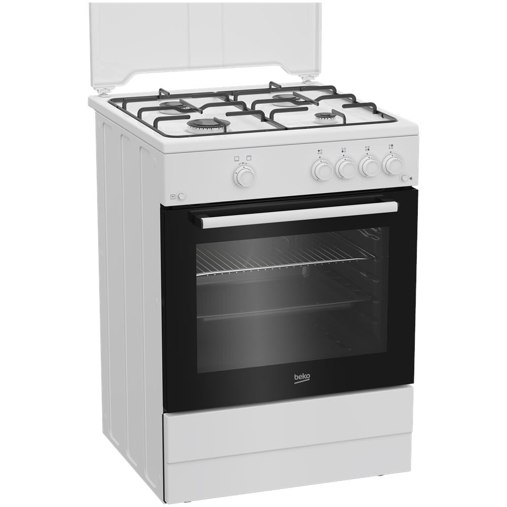 Cucina Gas FBG62010DW 4 Fuochi a Gas Forno Gas Classe A Dimensioni 60 x 60 cm Colore Bianco - Foto 7