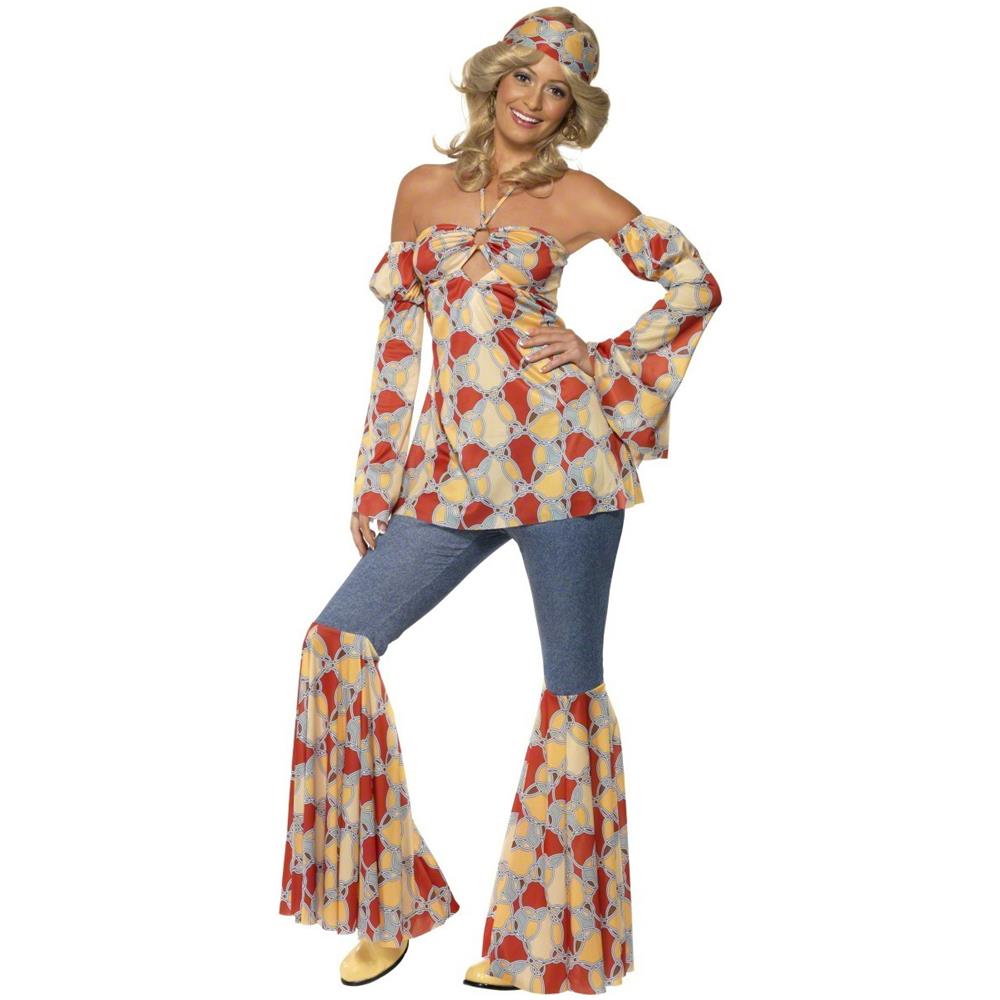Costume Per Donna Disco Anni '70 Medium - Foto 2