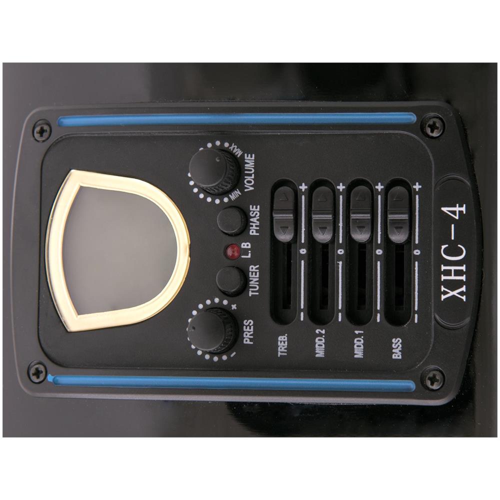 Dr-612 Occidentale, Chitarra 12 Corde, Nero - Foto 1