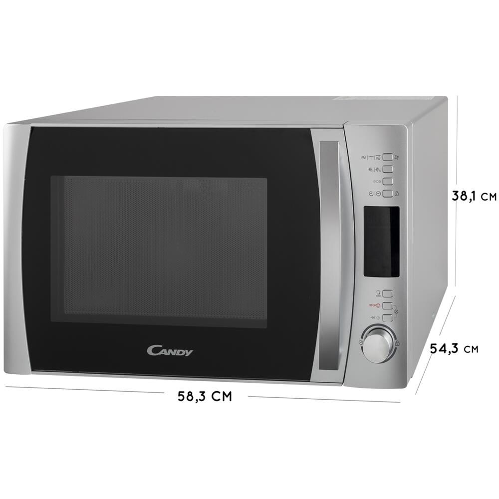 CMXC 30 DS Forno Microonde con Grill Capacità 30L Colore Nero / Acciaio inossidabile - Foto 5