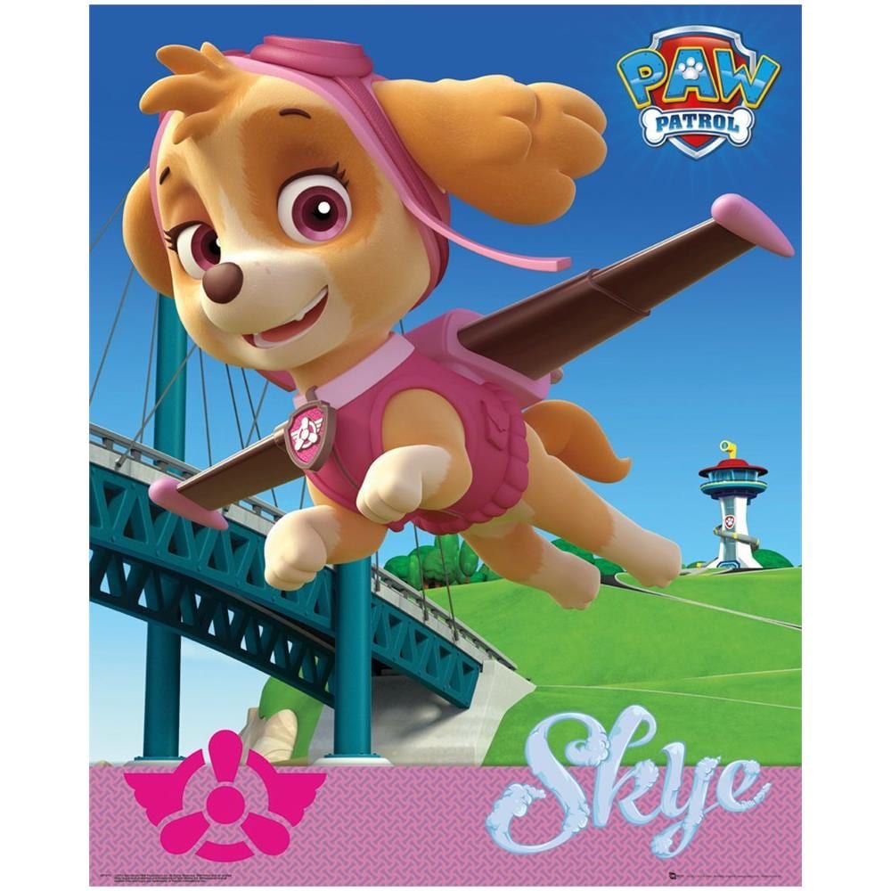 Paw Patrol - Skye (poster Mini 40x50 Cm)  - Foto 1