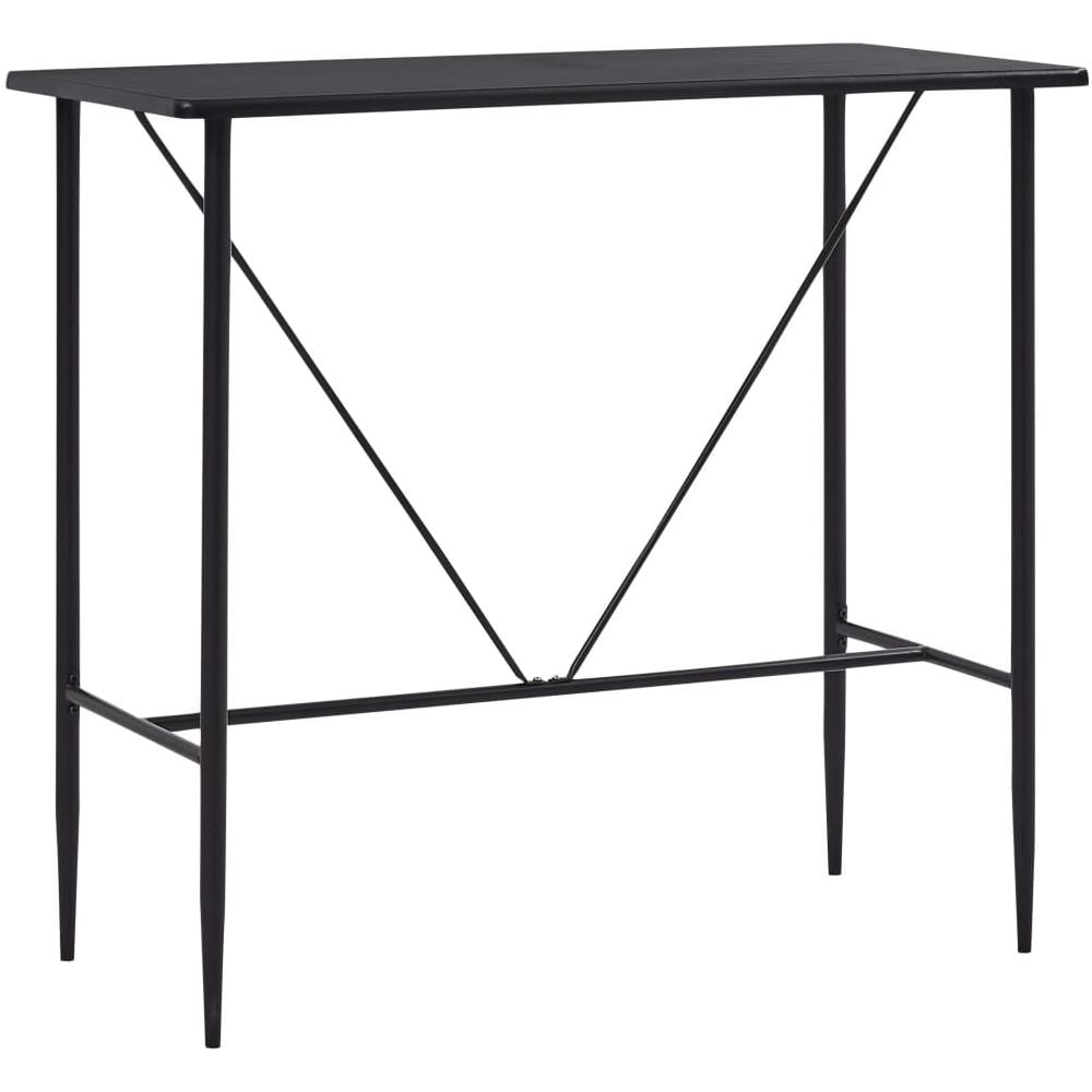 Set Da Bar 5 Pz In Tessuto Grigio Scuro - Foto 2
