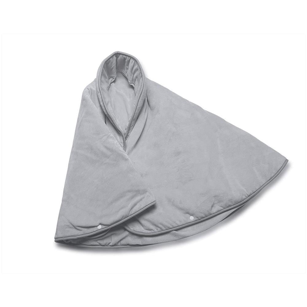 La Mantella Morbida Mantella Termica in Microfibra per Schiena Collo e Spalle Colore Grigio - Foto 5