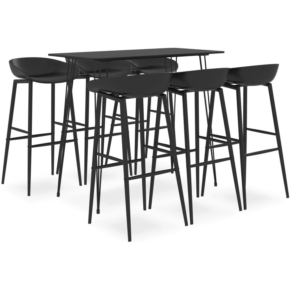 Set da Bar 7 pz Nero - Foto 1