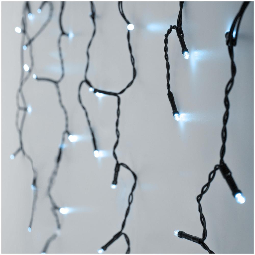 Tenda Luminosa 12m, Decorazione Natalizia, Ip44, Lampadine Led - Foto 6