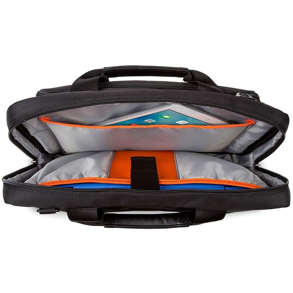 Borsa Notebook Slimline Fino a 14" Colore Nero e Grigio - Foto 5