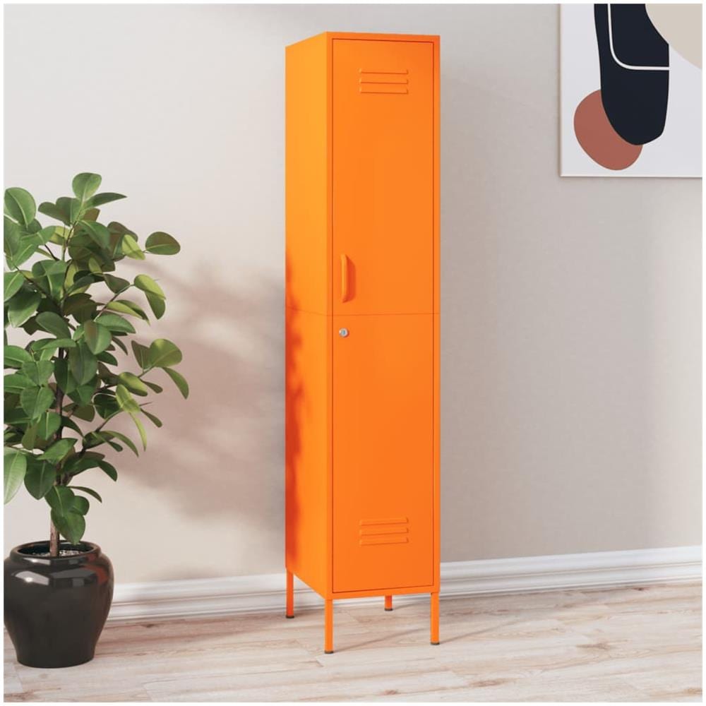 Armadio Arancione 35x46x180 Cm In Acciaio - Foto 1