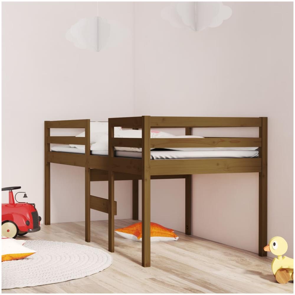 VidaXL Divano Letto con Letto Estraibile 90x190 cm Legno Massello Pino