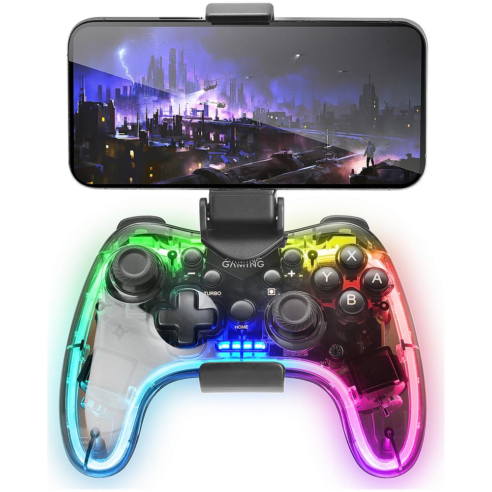 Gamepad Wireless MGP-BT per Playstation 3 Colore Nero Trasparente - Foto 2