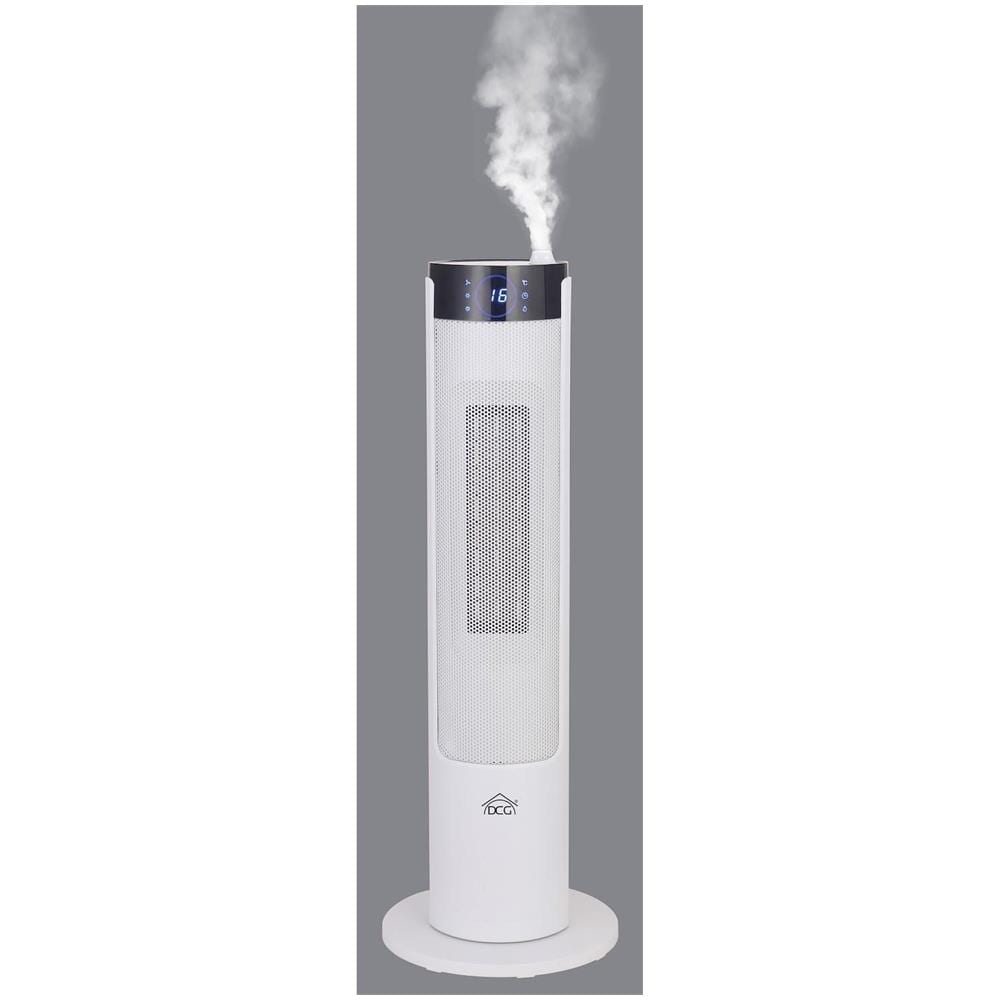 Termoventilatore a Torre PTC5171 in Ceramica con Umidificatore a Ultrasuoni Potenza 2200 W Colore Bianco - Foto 2