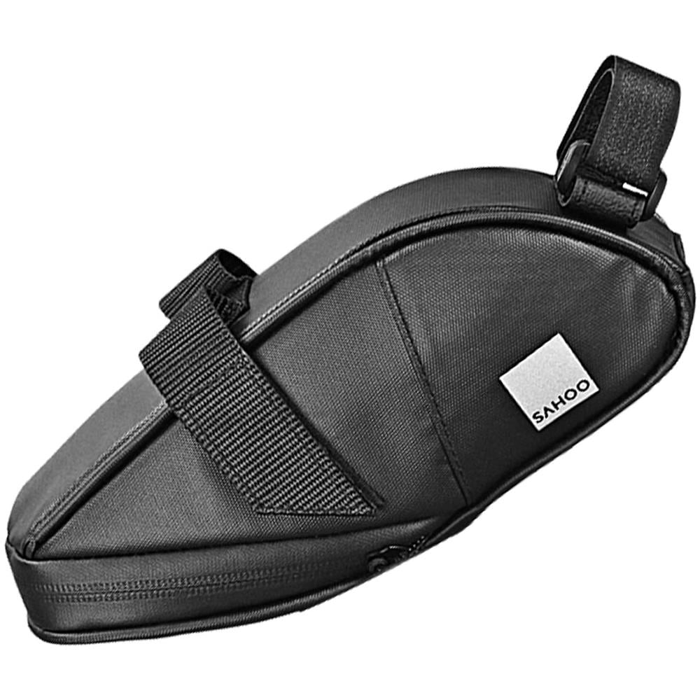 Borsa Da Bicicletta Waterproof,5l Fissaggio Sellino Chiusura Lampo Sahoo Nera - Foto 2