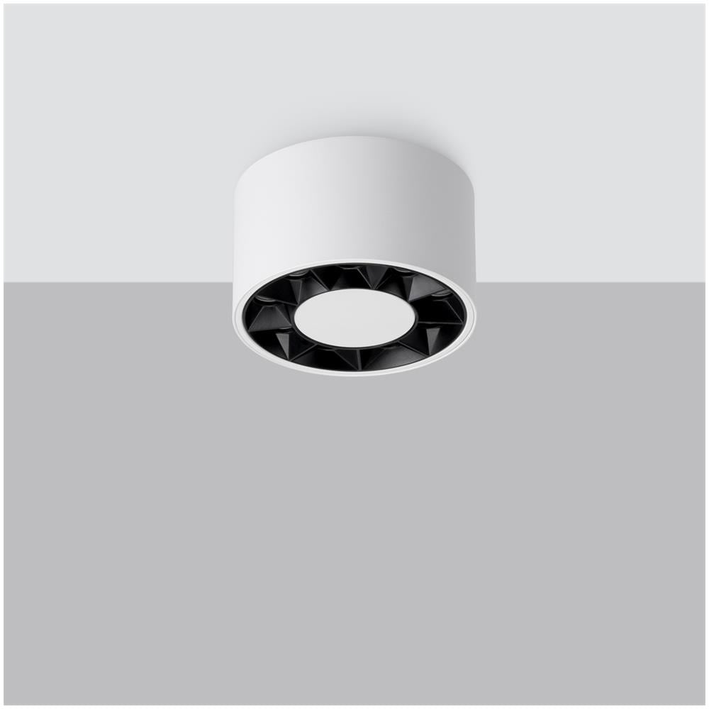 Lampada Da Soffitto Dio Led Bianco Sl. 1254 - Minimalista Lampade Da Soffitto Bianco 5.7x10x10 Cm - Foto 2