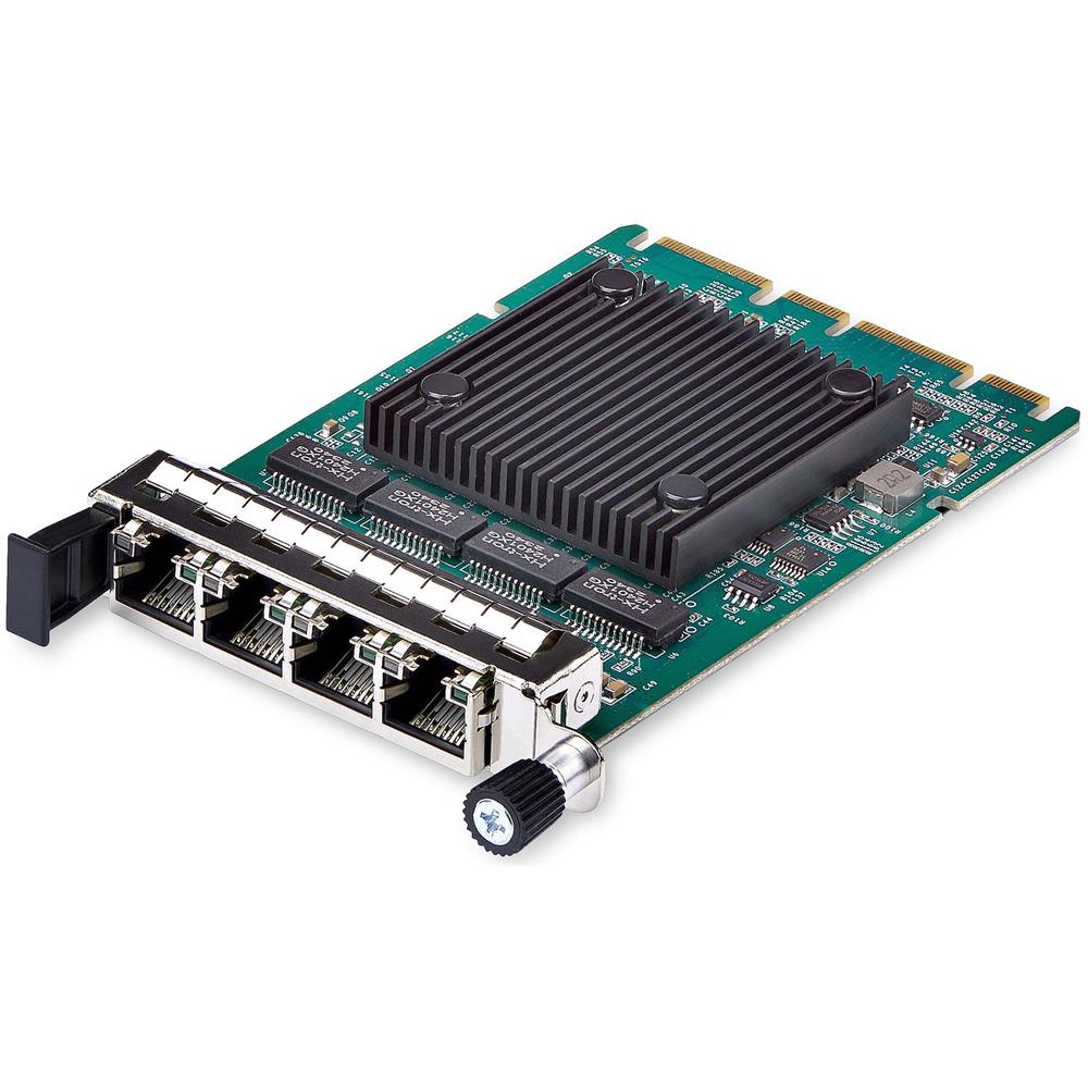 Scheda di rete server RJ45 Gigabit OCP 3.0 a 4 porte con Intel® I350-AM4, compatibile SFF 4C+, Ethernet multi velocità, PCIe 3.0, trasformatore LAN, NIC con /PXE / 9K - Foto 1